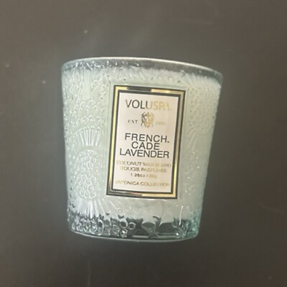 New! Voluspa French Cade Lavender Candle